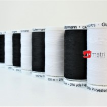 Set Gutermann sewing thread 10 X 250 meter